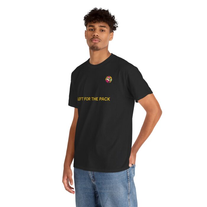 Copy of Copy of Woof Streets - Theta Ate My Lunch Money Unisex Heavy Cotton T-Shirt - Image 3